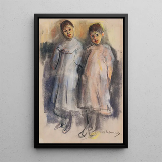 Max Lieberman - Two little Girls.webp