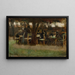 À Etzenhausen, tuin-restaurant - Max Liebermann — ingelijst kunstwerk aan de muur