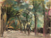 Avenue I - Max Liebermann — weergave van het kunstwerk