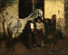 bij de hoefsmid - Max Liebermann — weergave van het kunstwerk