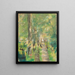 Allée de bouleaux dans le jardin de Wannsee - Max Liebermann — ingelijst kunstwerk aan de muur