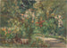 van bloemenplanten in de noordwestelijke tuin - Max Liebermann — weergave van het kunstwerk