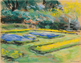 Max Liebermann - Blumenterrasse im Wannseegarten nach Nordwesten.webp