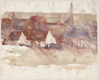 Max Liebermann - Schets van een stadsgezicht.webp