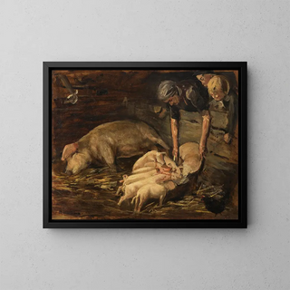 Max Liebermann - Schweinekoben Wochenstube.webp