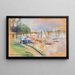Wannsee - Max Liebermann — ingelijst kunstwerk aan de muur