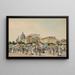 Oud Naschmarkt en Karlskirche - Max Neubauer — ingelijst kunstwerk aan de muur