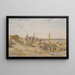 Caïro - Max Schmidt — ingelijst kunstwerk aan de muur