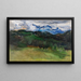 Storm op de rozen tuin bij Bolzano - Max Slevogt — ingelijst kunstwerk aan de muur