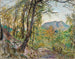 Landschap Palatin - Max Slevogt — weergave van het kunstwerk