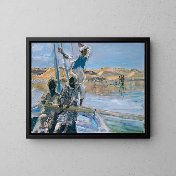 Pirates - Max Slevogt — framed artwork on a wall