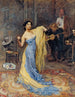 Portret van danseres Marietta di Rigardo - Max Slevogt — weergave van het kunstwerk