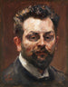 Zelfportret - Max Slevogt — weergave van het kunstwerk