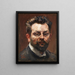 Zelfportret - Max Slevogt — ingelijst kunstwerk aan de muur