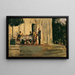 Souper sur la terrasse de la Badenburg dans le parc du château de Nymphenburg - Max Slevogt — ingelijst kunstwerk aan de muur