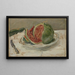 Natuur stilleven met watermeloen - Max Slevogt — ingelijst kunstwerk aan de muur