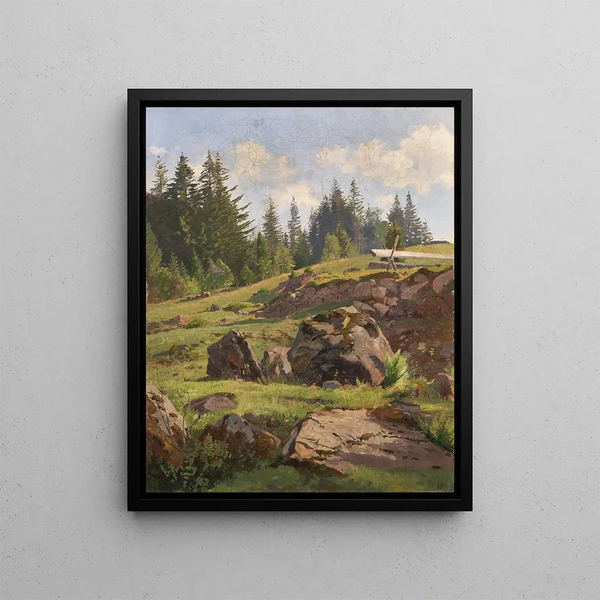 Max Wilhelm Roman - Black Forest Landscape.webp
