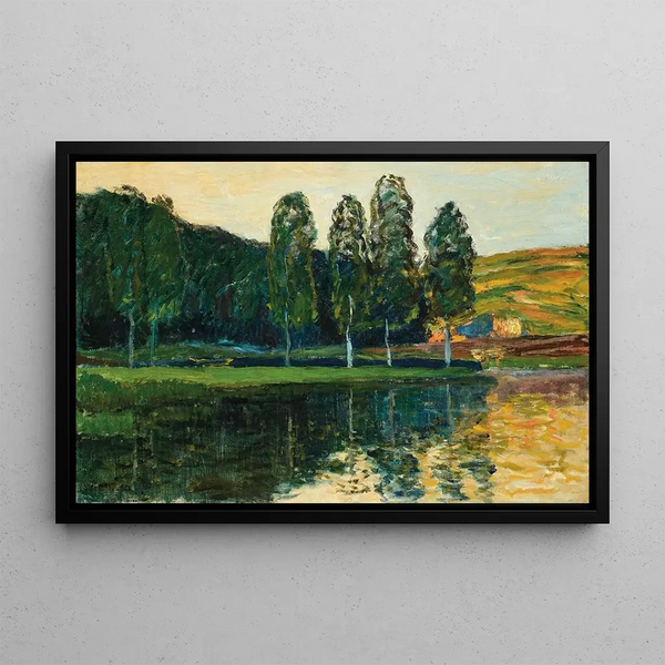 Maxime Maufra - Bords de rivire la chute du jour.webp