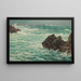 Groot zee schilderij Giving, Belle-Île-en-Mer - Maxime Maufra — ingelijst kunstwerk aan de muur