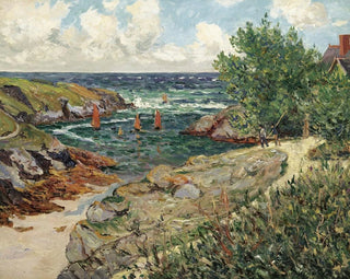 Maxime Maufra - Le Port De Goulphar BelleleEnMer.webp