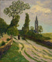 De avond voor de regen - Maxime Maufra — weergave van het kunstwerk
