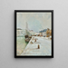 Sneeuwlandschap - Maxime Maufra — ingelijst kunstwerk aan de muur