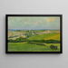 Uitzicht op dorp - Maxime Maufra — ingelijst kunstwerk aan de muur