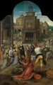 Decapitatie van Johannes de Doper - Meester van 1518 — weergave van het kunstwerk