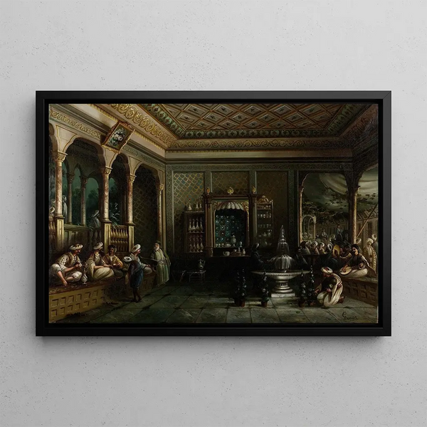 Megerdich Jivanian - A Coffee House in Tophane.webp