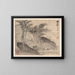Landschappen naar oude meesters Pl08 - Mei Qing — ingelijst kunstwerk aan de muur
