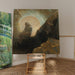 Reproductie van het schilderij Melancholie - Odilon Redon