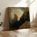 Reproductie van het schilderij Melancholie - Odilon Redon