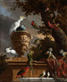 La Ménagerie - Melchior d'Hondecoeter — weergave van het kunstwerk