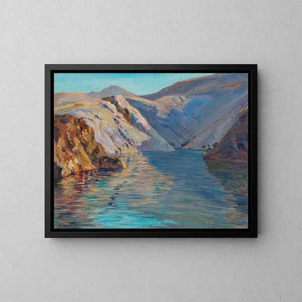 Zrnovnica II - Menci Clement Crnčić — framed artwork on a wall