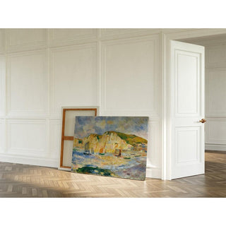 Mer et falaises - Pierre-Auguste Renoir | Reproduction Tableau Décoration murale affiche copie