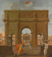Mercure en Hinde - Jean Lemaire — weergave van het kunstwerk
