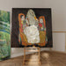 Reproductie van het schilderij Moeder met 2 kinderen III - Egon Schiele