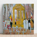 Reproductie van het schilderij Messe voor het graf van Ernest Psichari - Maurice Denis