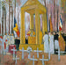 Messe devant la tombe d'Ernest Psichari - Maurice Denis — gepresenteerd in een interieur