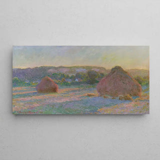 Millstones, late summer by Claude Monet