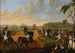 Inspectie van het 14e Regiment van Krijgsgevangenen van het Hertogdom van Warschau - Michał Chylewski — weergave van het kunstwerk
