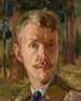 Zelfportret - Michał Rouba — weergave van het kunstwerk