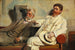 Studie van kunstkritieken - Michael Ancher — weergave van het kunstwerk
