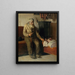 Kristian, blinde, die voor een kind zorgt - Michael Ancher — ingelijst kunstwerk aan de muur