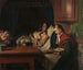 bij het bed van grootmoeder - Michael Ancher — weergave van het kunstwerk