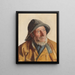 Portret van een visser - Michael Ancher — ingelijst kunstwerk aan de muur