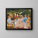 Het ontbijt van de acteurs in Skagen - Michael Ancher — ingelijst kunstwerk aan de muur