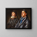 Van vissers - Michael Ancher — ingelijst kunstwerk aan de muur