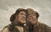 Studie van twee vissers - Michael Ancher — weergave van het kunstwerk