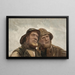 Studie van twee vissers - Michael Ancher — ingelijst kunstwerk aan de muur